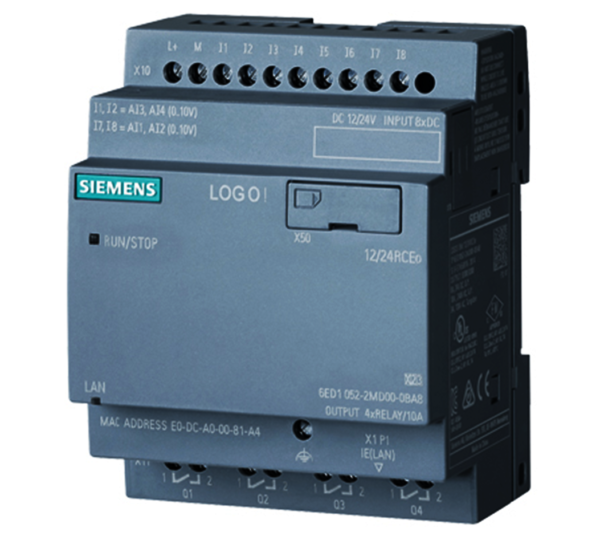 SIEMENS LOGO PLC 6ED10521HB000BA6 LOGO!PLC